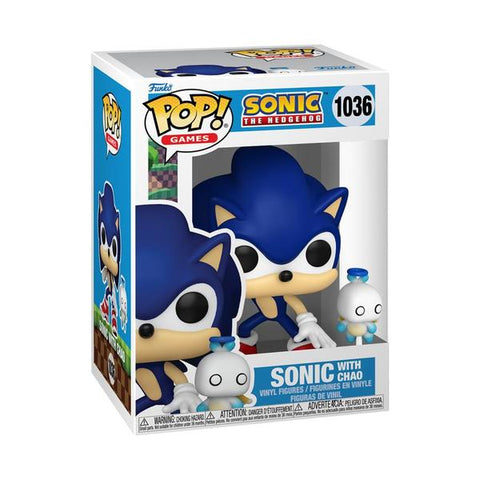 Sonic - Sonic w/ Hero Chao Pop!