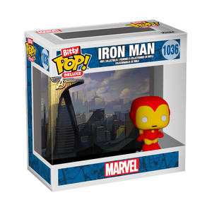 Marvel - Iron Man (Avengers Tower) Bitty Pop! DLX