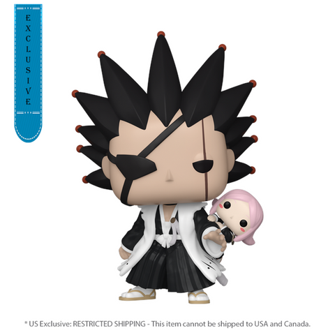 Image of Bleach - Kenpachi Zaraki with Yachiru Kusajishi US Exclusive Pop! Vinyl [RS]