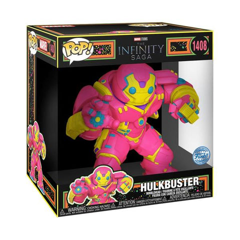 Image of Marvel Comics - Hulkbuster (Infinity Saga) US Exclusive Black Light 10" Pop! Vinyl [RS]