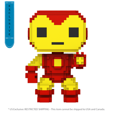 Marvel: 8-Bit - Iron Man 8-Bit Pop! RS