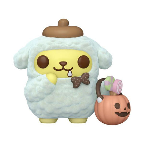 Image of Sanrio - Pompompurin (Halloween) US Exclusive Flocked Pop! Vinyl [RS]