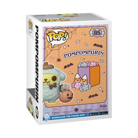 Image of Sanrio - Pompompurin (Halloween) US Exclusive Flocked Pop! Vinyl [RS]