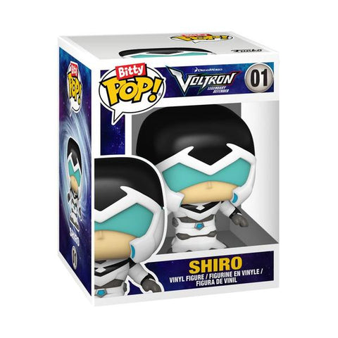 Image of Voltron - Shiro w/Voltron Bitty Pop! Bots