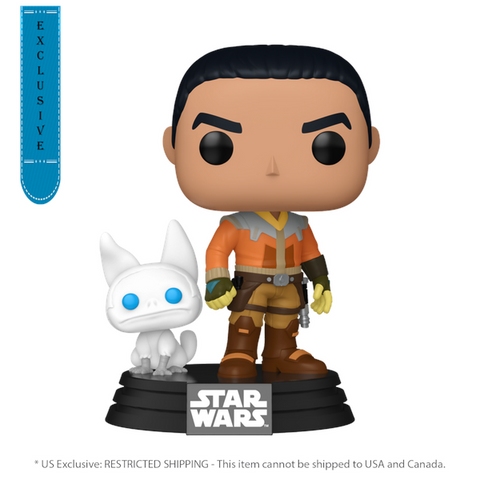 Image of Star Wars: Rebels - Ezra w/Loth Cat Pop! RS