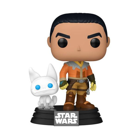 Image of Star Wars: Rebels - Ezra w/Loth Cat Pop! RS