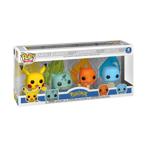 Pokemon - Starters Pop! Vinyl 4PK RS