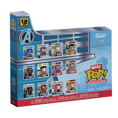 Marvel Comics - Avengers Tower Bitty Pop! 12-Pack