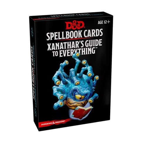 D&D Spellbook Cards - XanatharS Deck