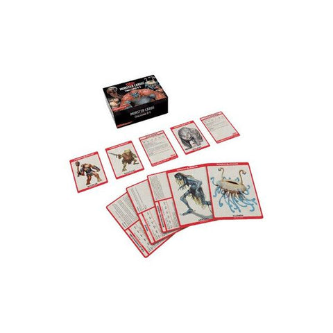 D&D Spellbook Cards - Monster Deck 0-5