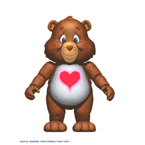 Image of Care Bears - Tenderheart Bear 4.5" Action Figure
