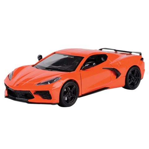 Timeless Legends - 1:24 Scale 2020 Corvette C8 [Orange]