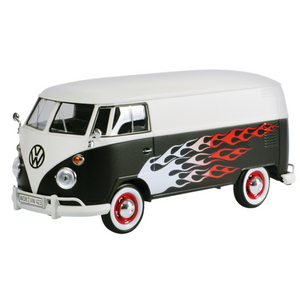 Volkswagen Collection - 1:24 Scale Volkswagen Type 2 (T1) Delivery Van Hot Rod (2 Tone)