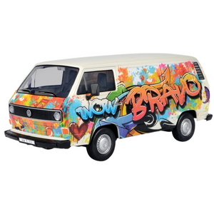 Volkswagen Collection - 1:24 Scale Volkswagen Type 2 (T3) - Graffiti