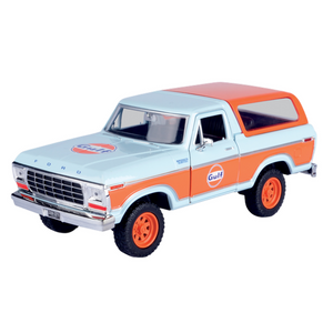 Gulf Collection - 1:24 Scale 1978 Ford Bronco With Gulf Livery