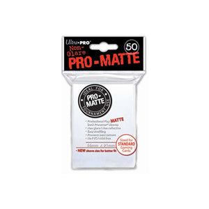 Deck Protectors Standard -50 count - White - Pro Matte