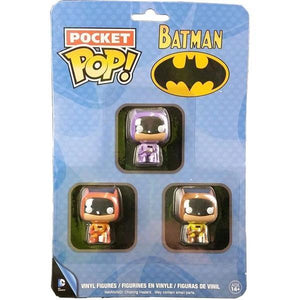 Batman - Brown/Purple/Orange Pocket Pop! Tin 3Pk