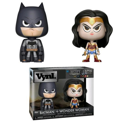 JL Movie - Wonder Woman & Batman Vynl.