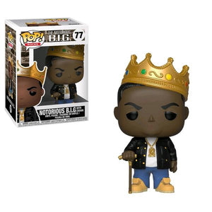 Notorious B.I.G. With Crown pop