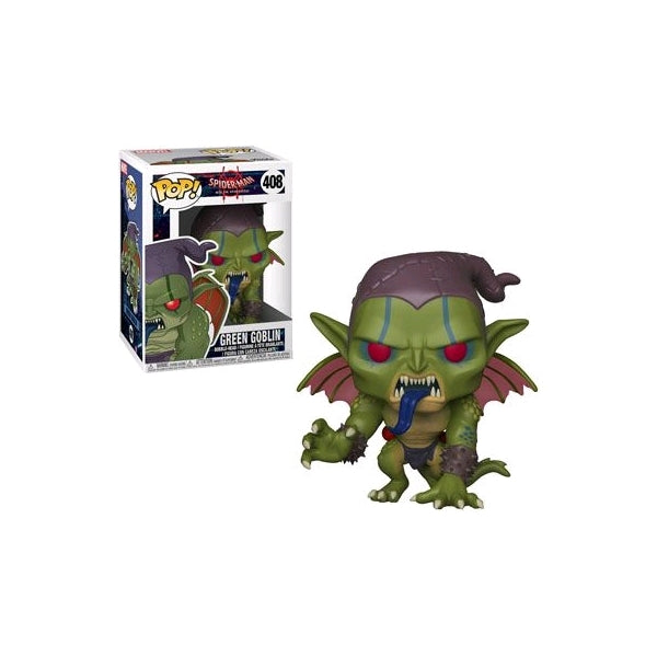 Spider man into the sales spider verse green goblin toy