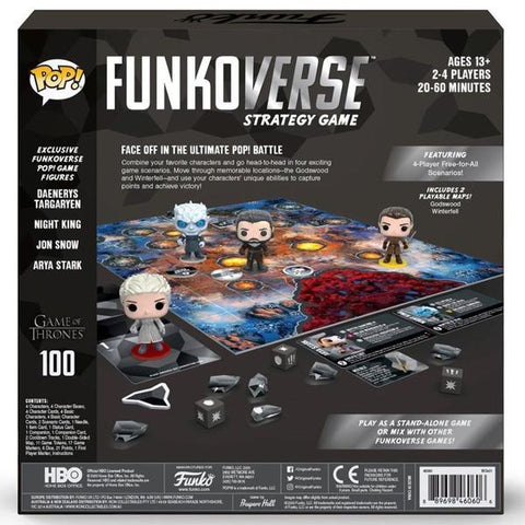 Image of Funkoverse - Game of Thrones 100 4-pack Board Game