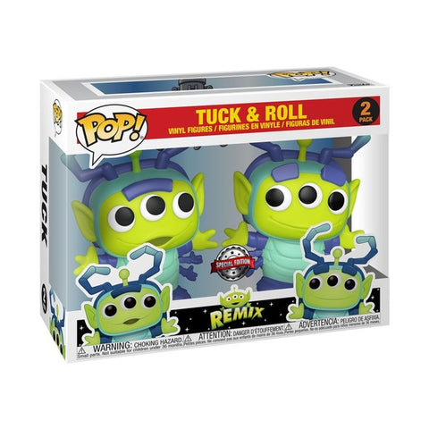 Pixar - Alien Remix Tuck & Roll US Exclusive Pop! Vinyl 2-Pack [RS]