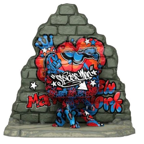 SpiderMan - Graffiti Deco US Exclusive Pop! Deluxe [RS]