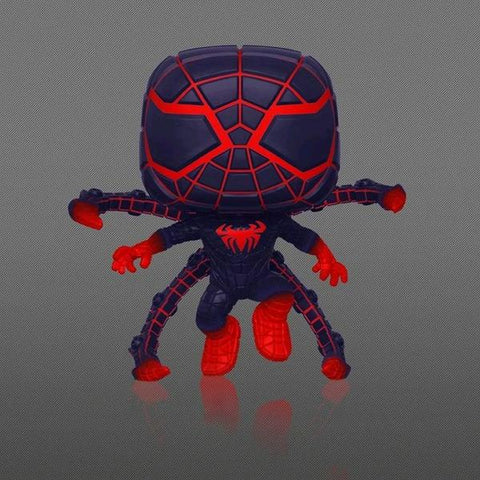 Marvel's Spider-Man: Miles Morales - Programmable Matter Suit Glow US Exclusive Pop! Vinyl [RS]