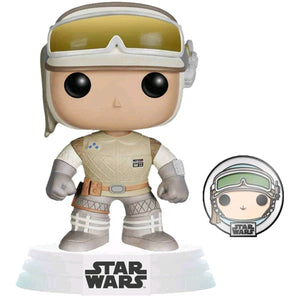 Star Wars: Across the Galaxy - Luke Skywaler Hoth US Exclusive Pop! Vinyl with Pin [RS]