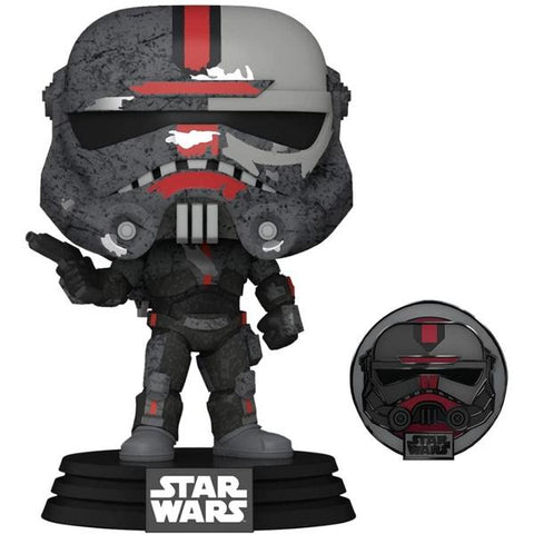 Star Wars: Across the Galaxy - Hunter US Exclusive Pop! Vinyl with Pin [RS]