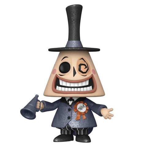 The Nightmare Before Christmas - Mayor w/Megaphone US Exc Diamond Glitter Pop! [RS]