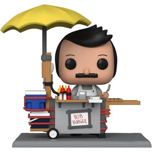 Bob's Burgers - Bob with Burger Cart US Exclusive Pop! Vinyl Deluxe (RS)