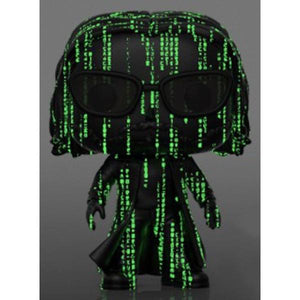 The Matrix Resurrections - Neo in the Matrix Glow US Exclusive Pop! Vinyl [RS]