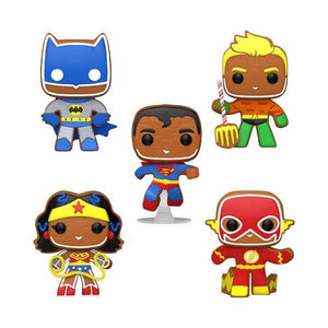 DC Comics - Gingerbread Heroes US Exclusive Pop! Vinyl 5-Pack [RS]