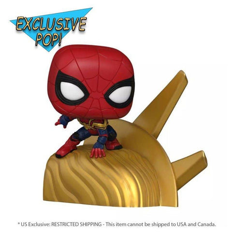 Image of Spider-Man: No Way Home - Spider-Man Build A Scene Pop! Deluxe [RS]