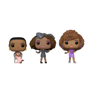 Whitney Houston - Diamond Glitter US Exclusive Pop! Vinyl 3-Pack [RS]