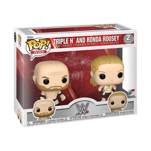 WWE - Rhonda Rousey & Triple H Pop! 2-Pack
