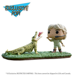 The Crocodile Hunter - Steve Irwin with Agro Pop! Moment