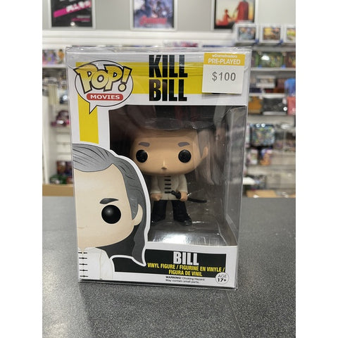Kill Bill -Bill - small cut on left side of box