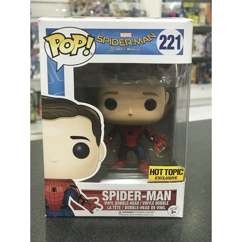 Image of Spider-Man Home Coming - 221 Hot Topic Sticker Pop Vinyl
