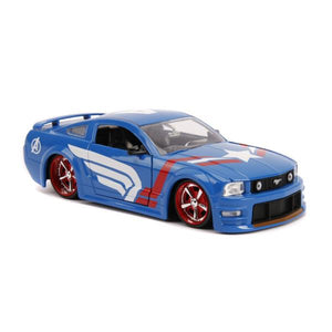 Captain America - 2006 Ford Mustang GT 1:24 Scale Hollywood Ride