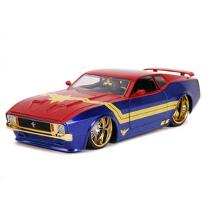 Captain Marvel - 1973 Ford Mustang Mach 1 1:24 Scale Hollywood Ride