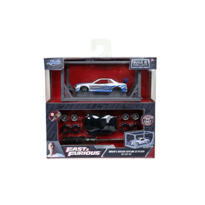 Fast & Furious - Brian's Nissan GT-R 1:55 Scale Diecast Model Kit