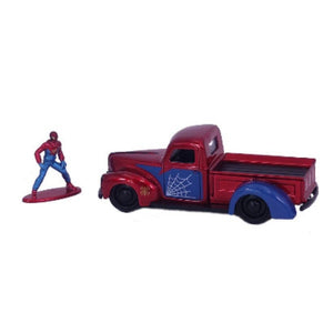 Marvel Comics - 1941 Ford Pick Up with Proto Suit Spider-Man 1:32 Scale Hollywood Ride