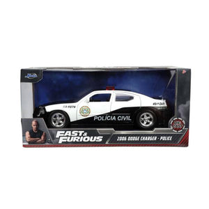 Fast & Furious - 2006 Dodge Charger Police Car 1:24 Scale