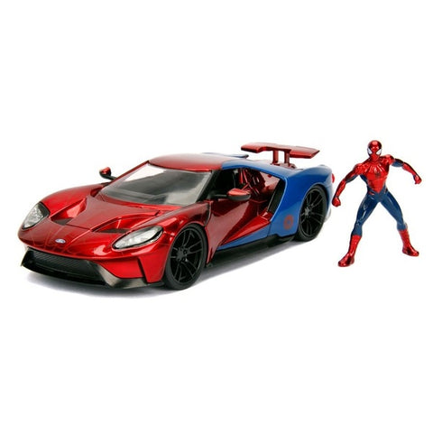 SpiderMan - 2017 Ford GT 1:24 Hollywood