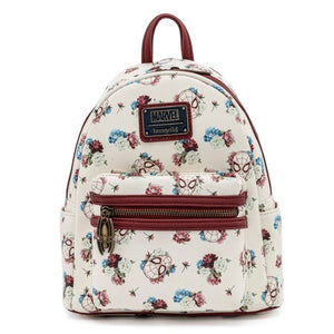 Loungefly SpiderMan - Floral Mini Backpack