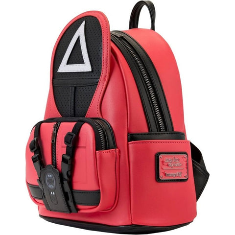 Image of Squid Game - Triangle Guard US Exclusive Cosplay Mini Backpack [RS]