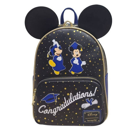 Image of Disney - Mickey & Minnie Graduation US Exclusive Mini Backpack [RS]