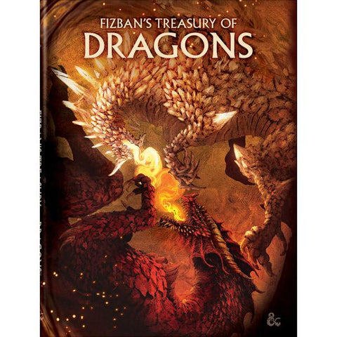 D&D Fizban’s Treasury of Dragons alternate cover Book - In stock